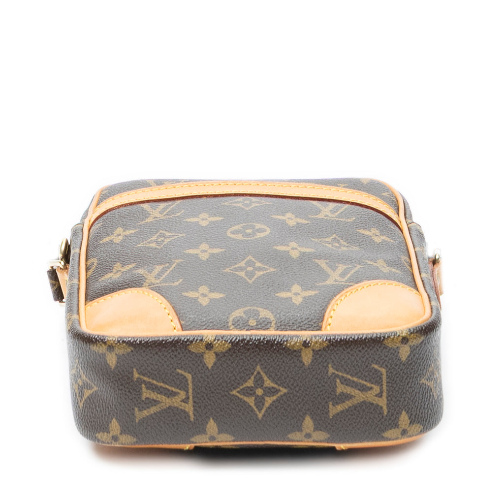 Shoulder Bag Danube Brown Monogram Canvas
