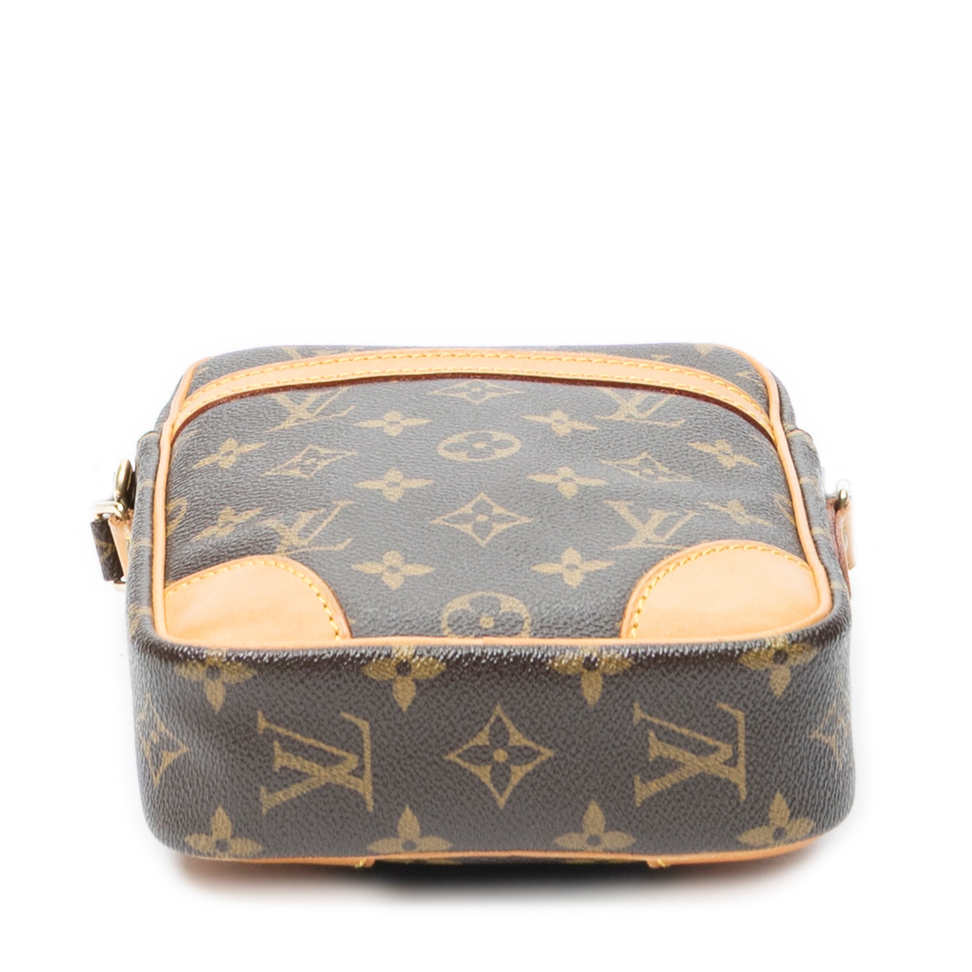 Shoulder Bag Danube Brown Monogram Canvas