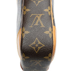 Shoulder Bag Danube Brown Monogram Canvas