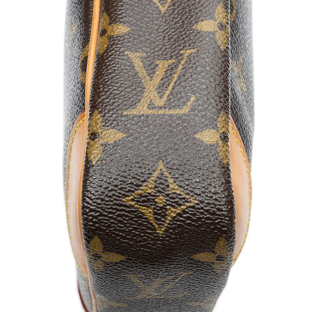 Shoulder Bag Danube Brown Monogram Canvas