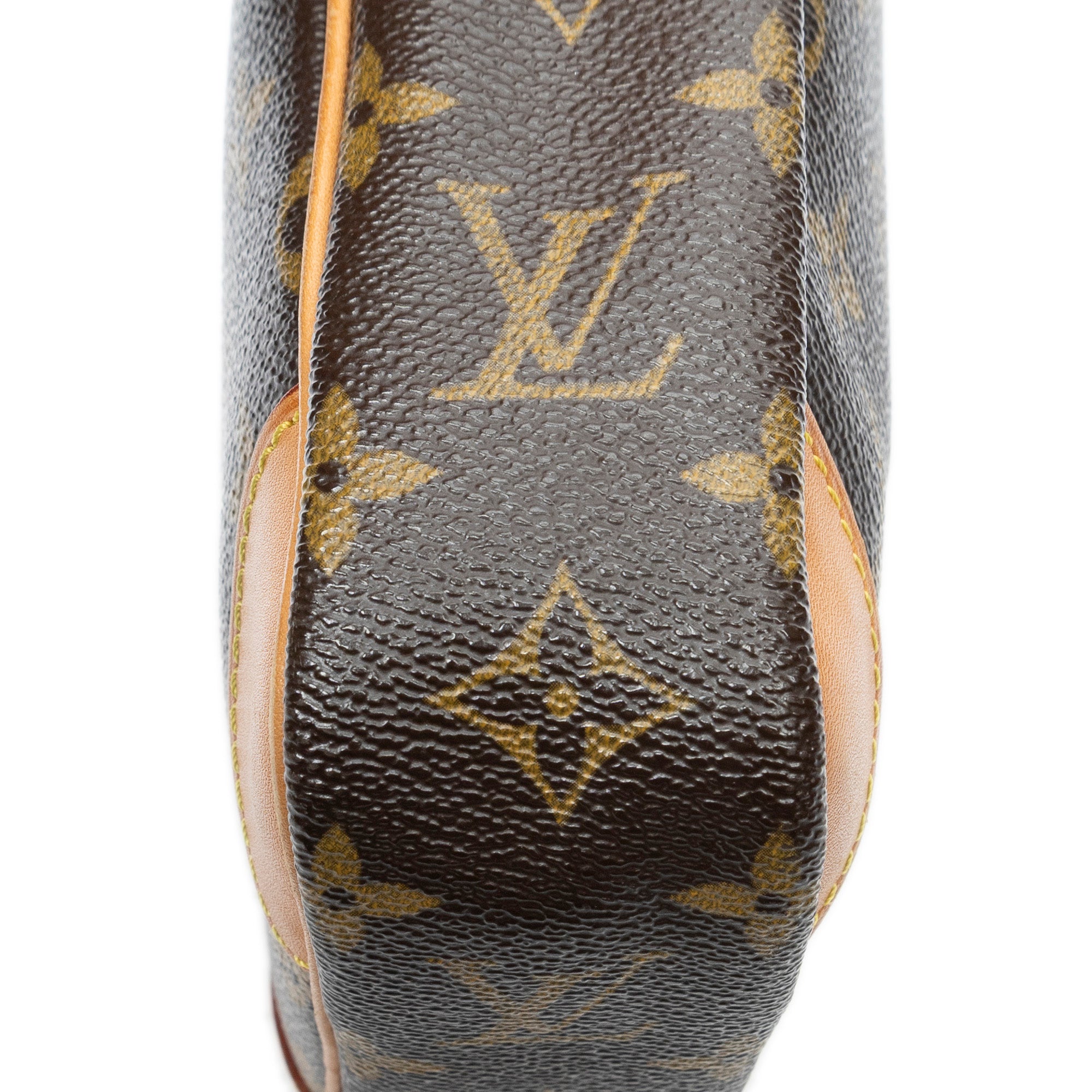 Shoulder Bag Danube Brown Monogram Canvas