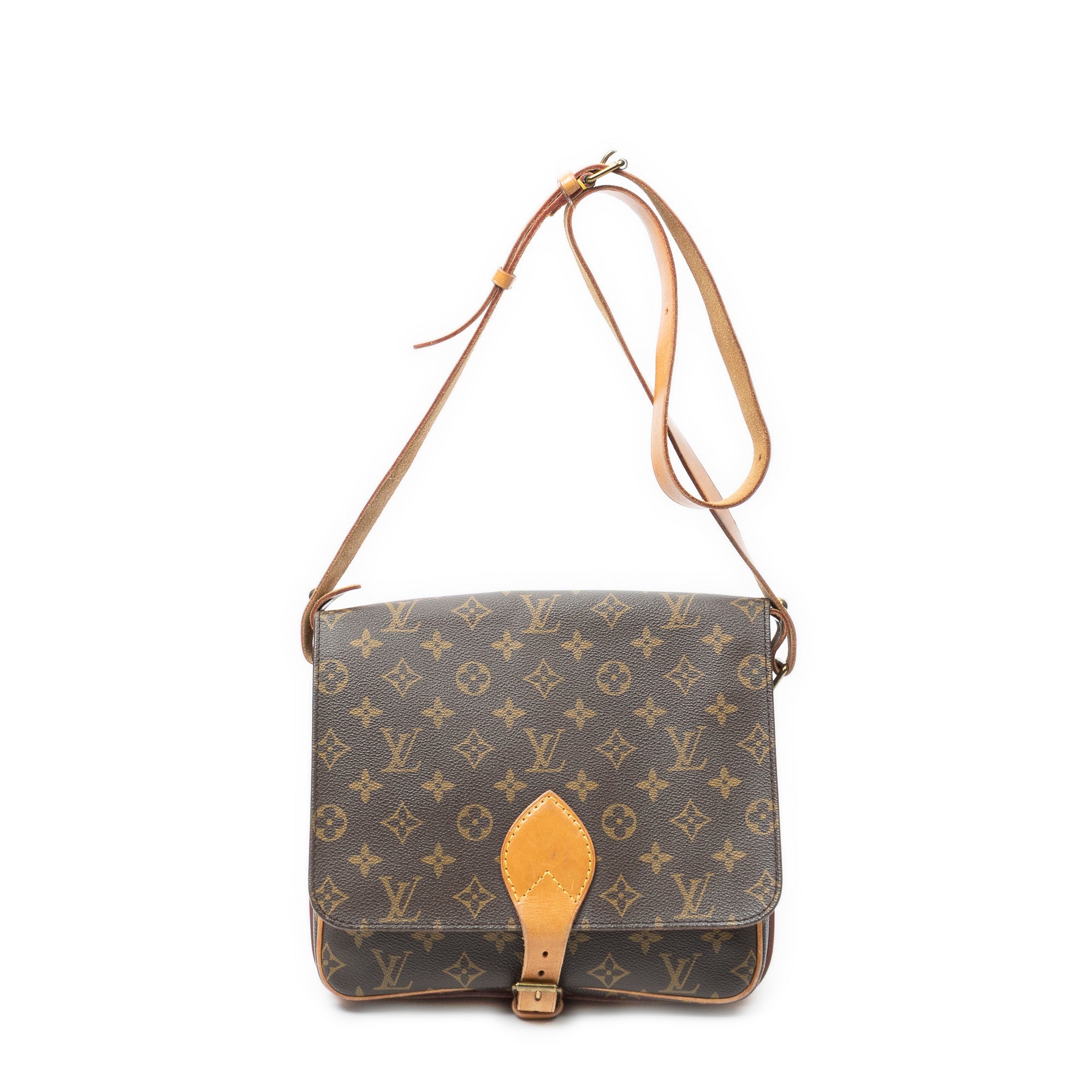 Sac Bandoulière Cartouchière GM Toile Monogram Marron