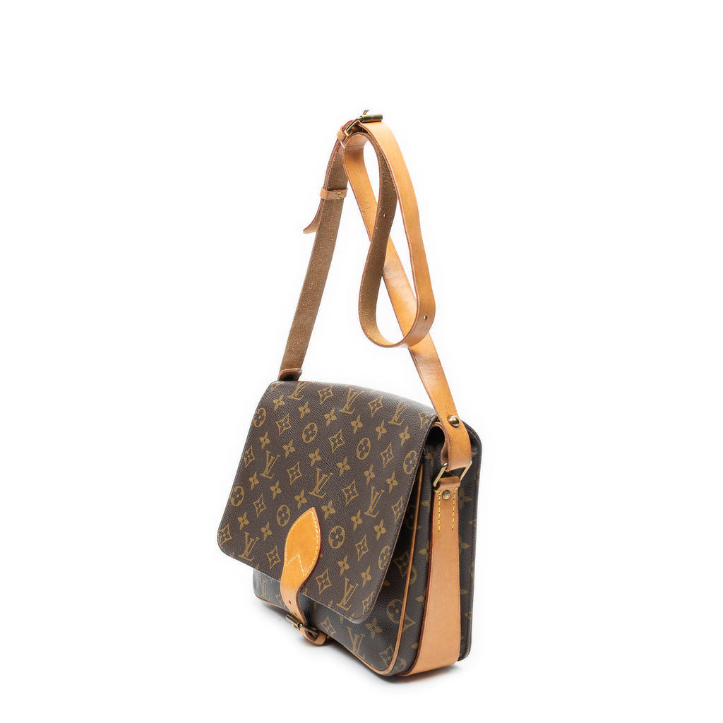Sac Bandoulière Cartouchière GM Toile Monogram Marron
