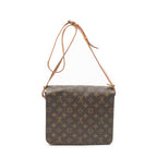 Sac Bandoulière Cartouchière GM Toile Monogram Marron