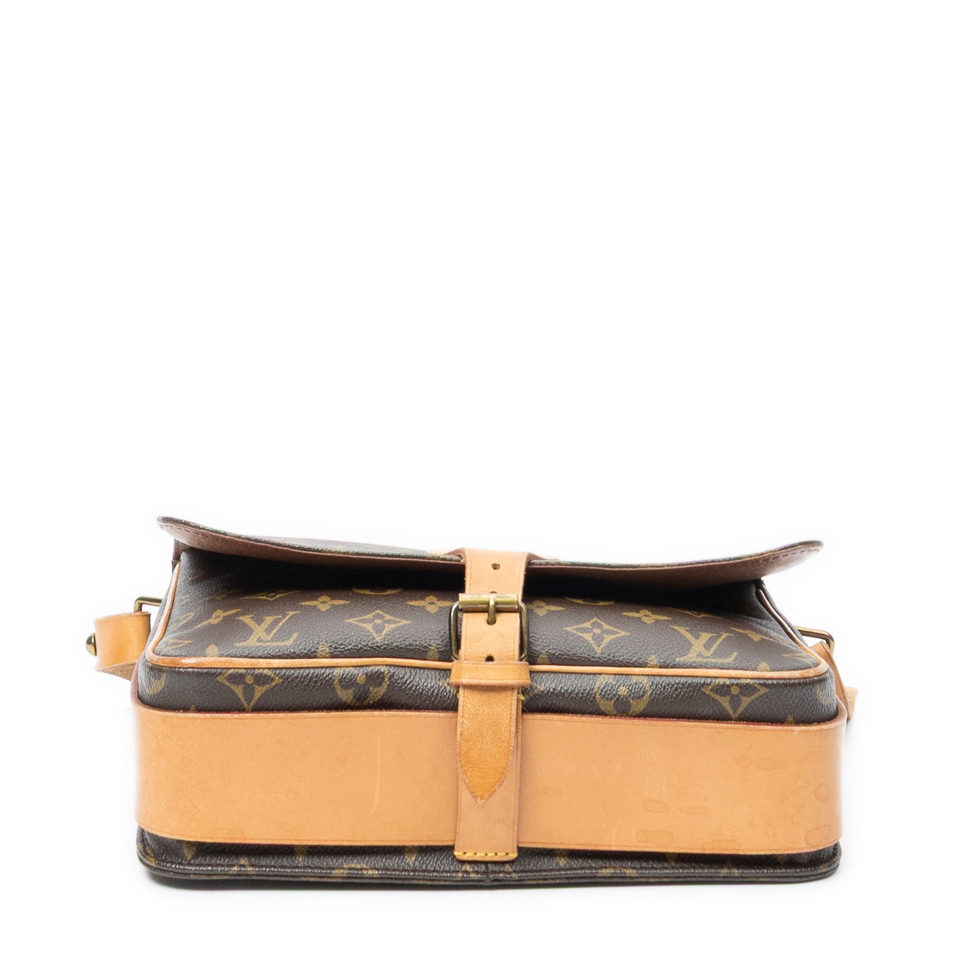 Sac Bandoulière Cartouchière GM Toile Monogram Marron