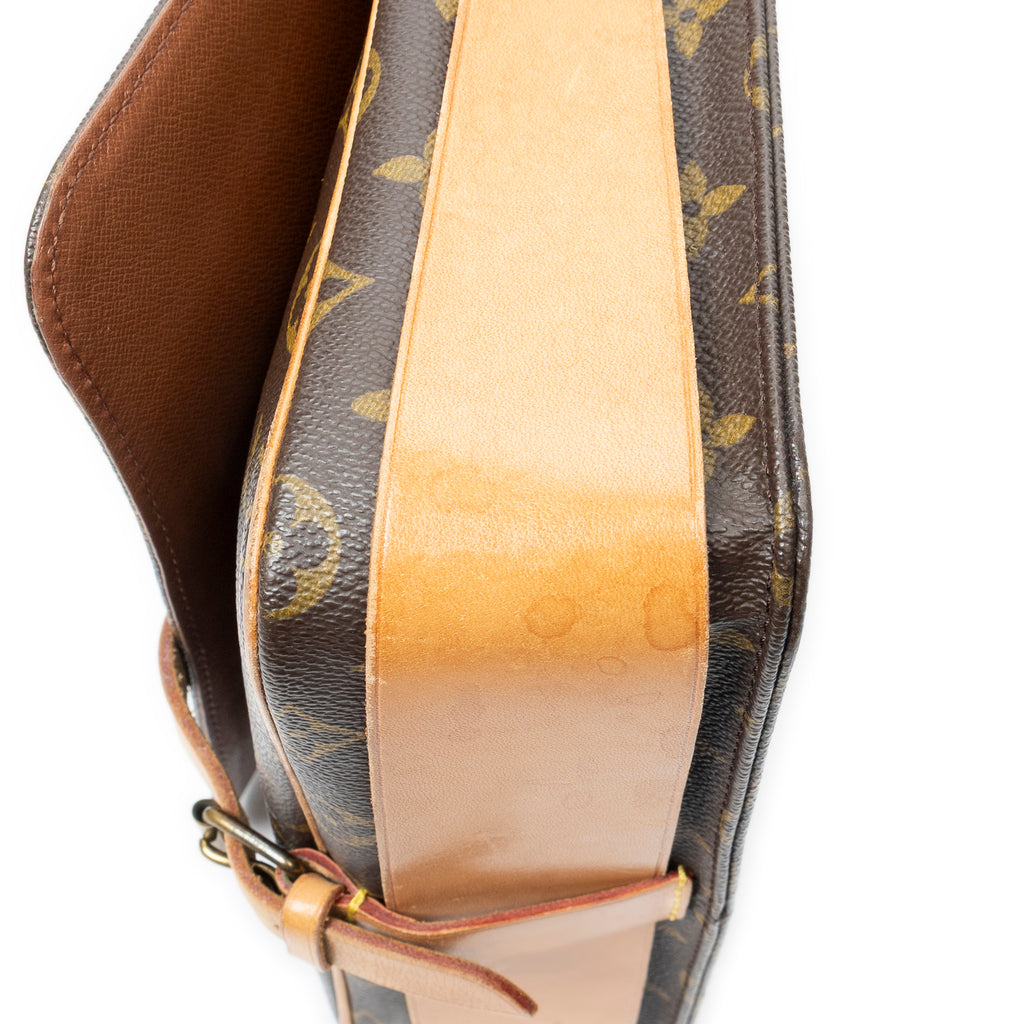 Sac Bandoulière Cartouchière GM Toile Monogram Marron
