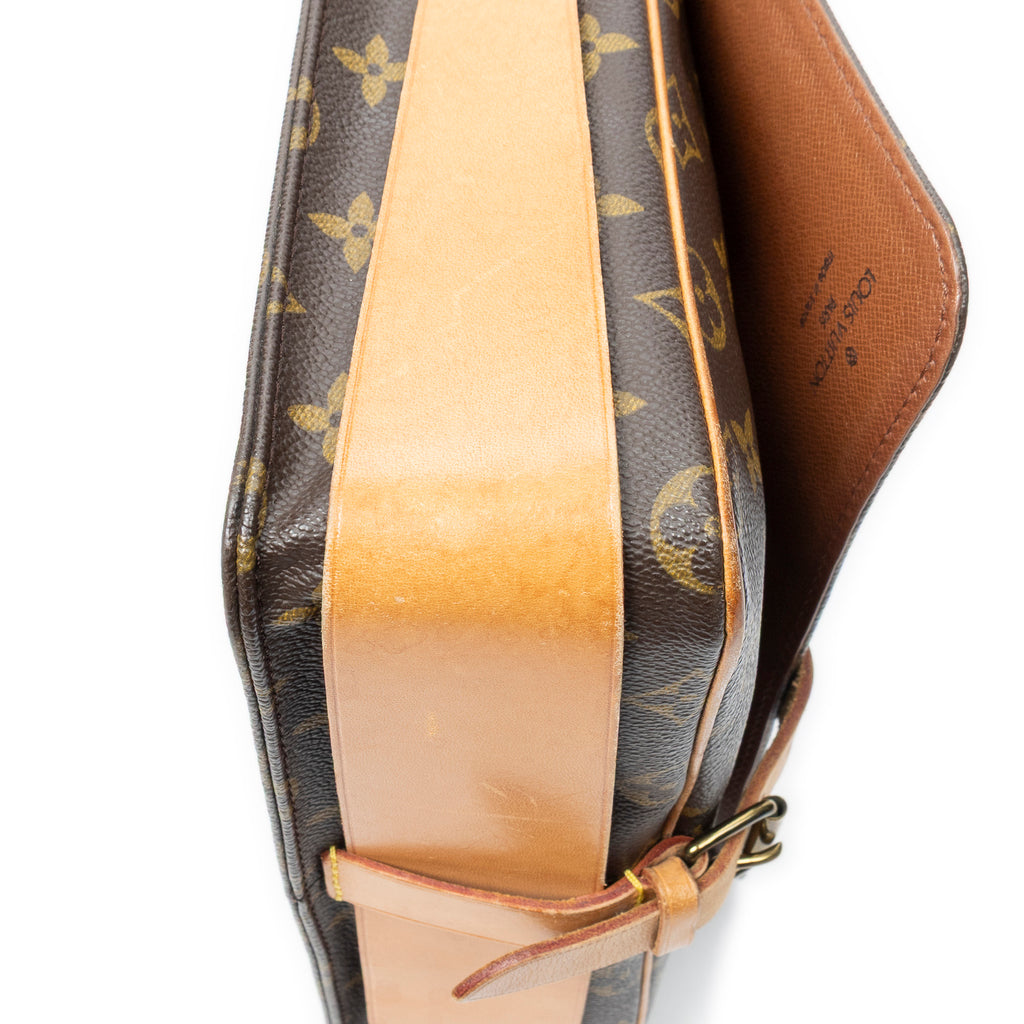 Sac Bandoulière Cartouchière GM Toile Monogram Marron