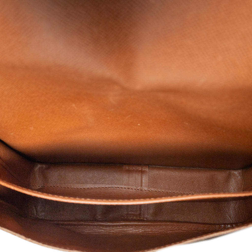 Sac Bandoulière Cartouchière GM Toile Monogram Marron