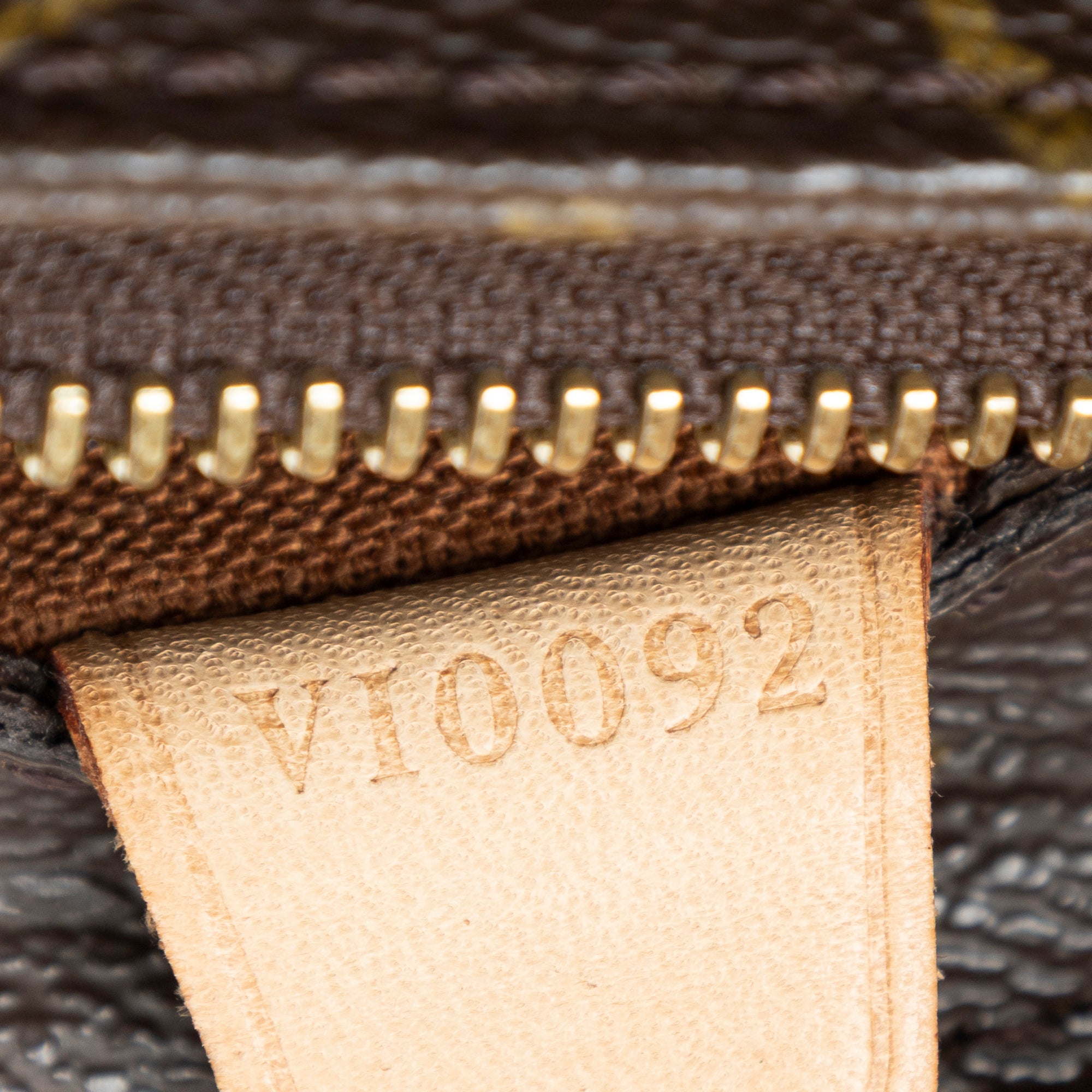 Shoulder Bag Cabas Piano Brown Monogram Canvas