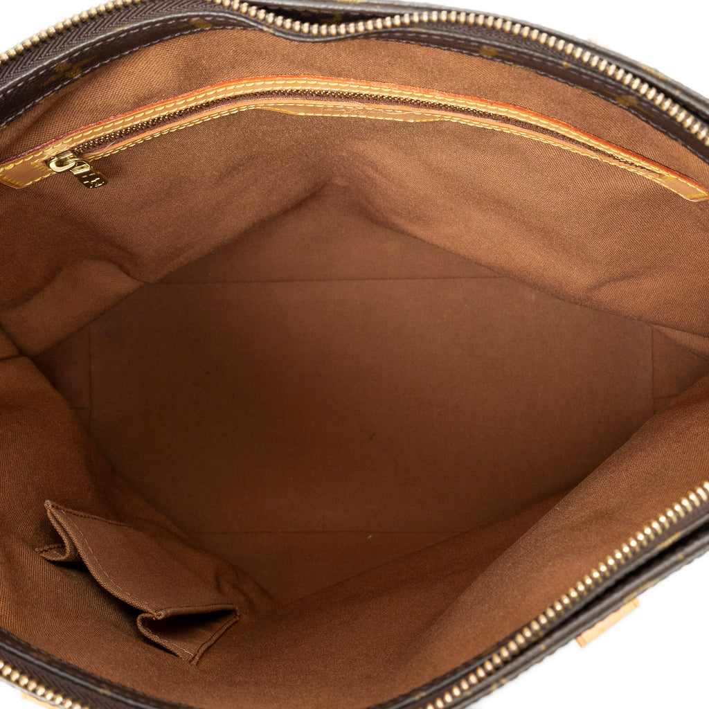 Shoulder Bag Cabas Mezzo Brown Monogram Canvas
