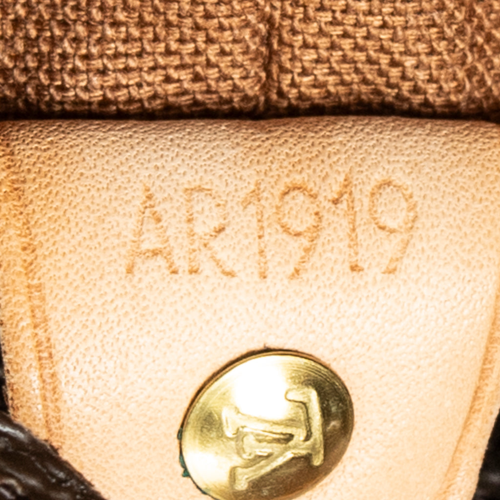 Shoulder Bag Cabas Mezzo Brown Monogram Canvas