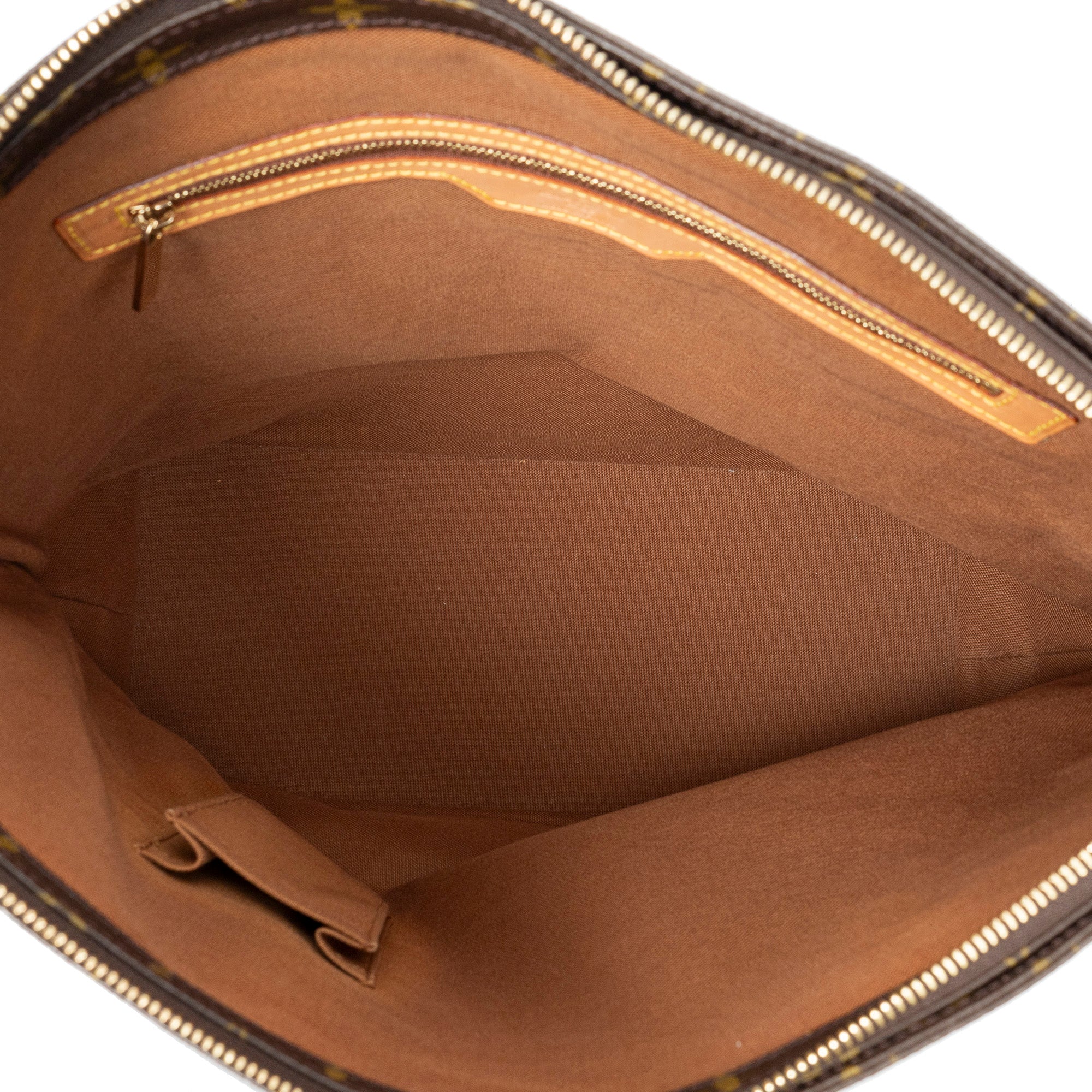 Shoulder Bag Cabas Mezzo Brown Monogram Canvas