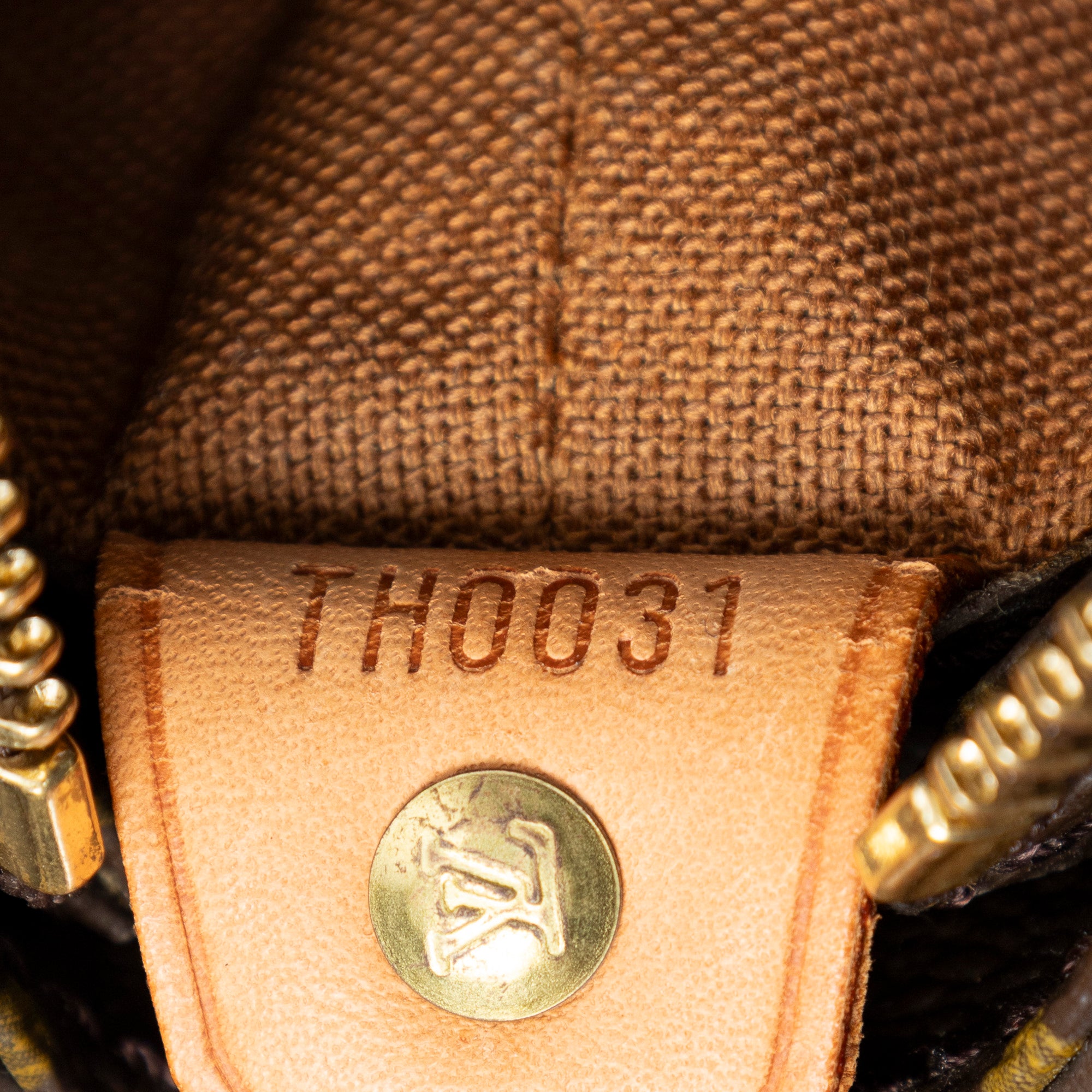 Shoulder Bag Cabas Mezzo Brown Monogram Canvas