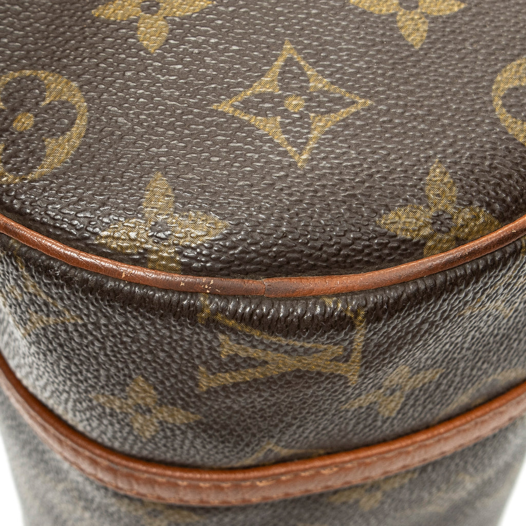 Handbag Papillon 26 Brown Monogram Canvas