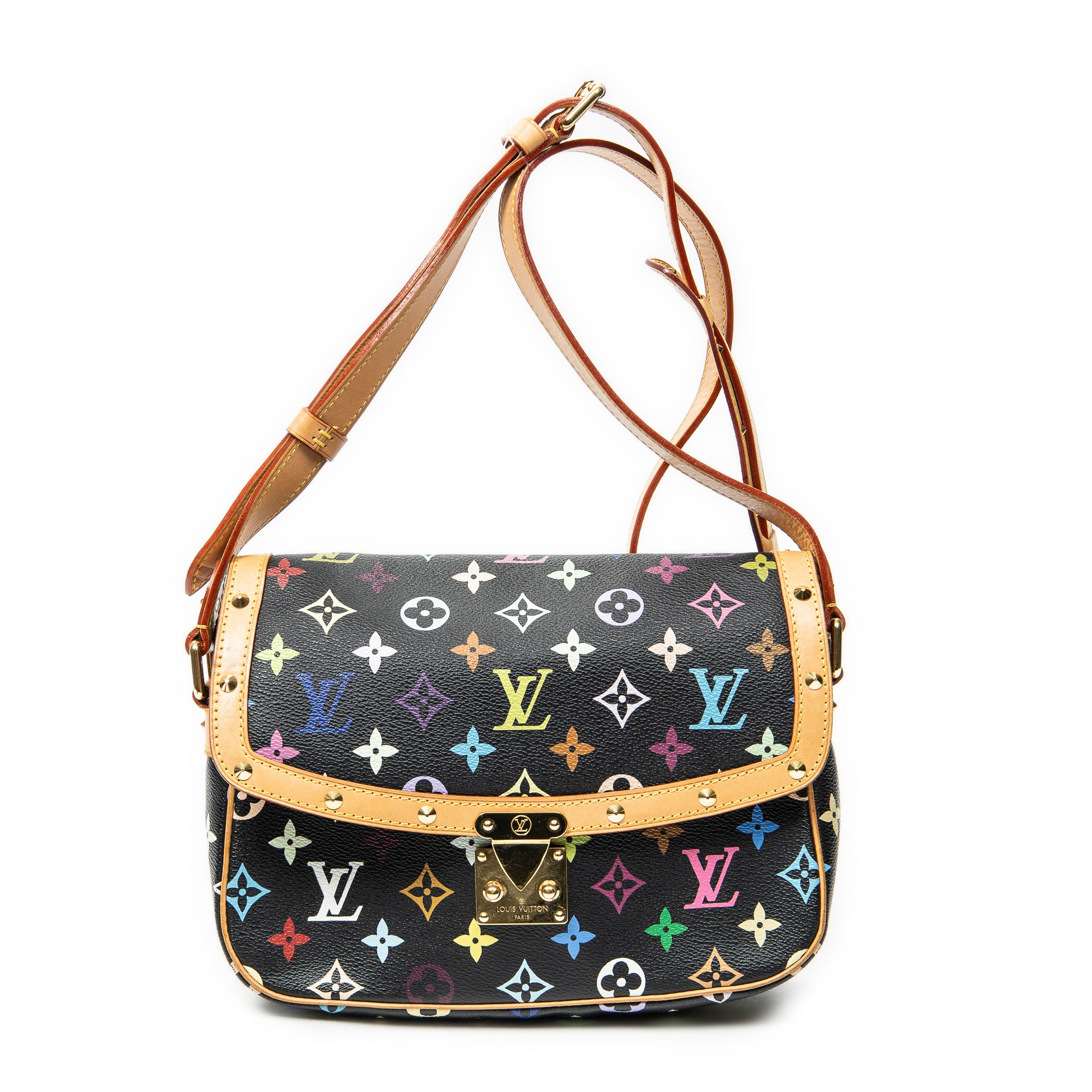 Shoulder Bag Sologne Black Multicolore Monogram