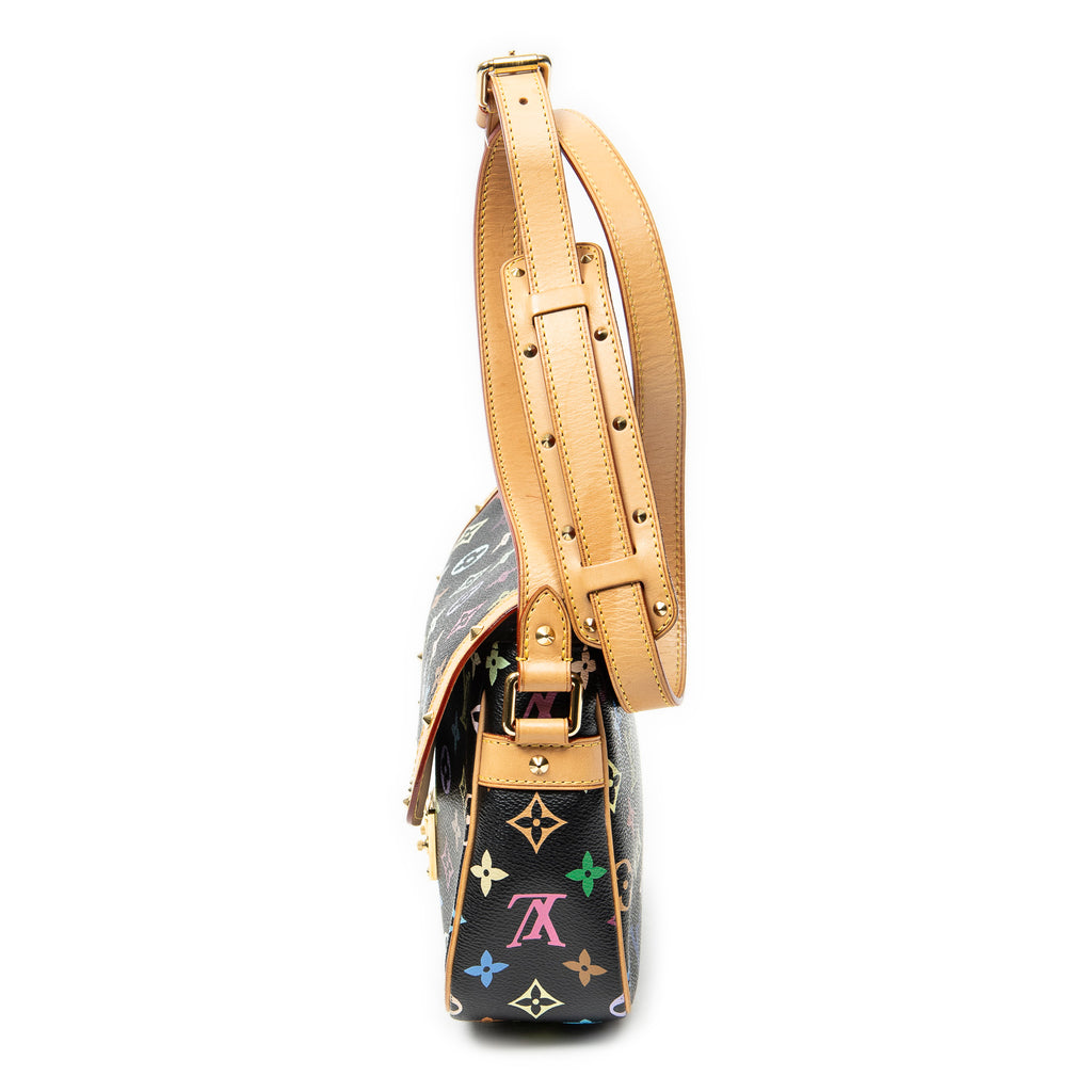 Shoulder Bag Sologne Black Multicolore Monogram