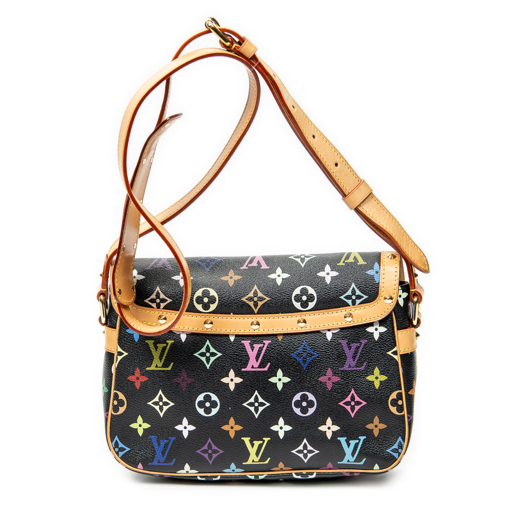 Shoulder Bag Sologne Black Multicolore Monogram
