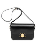 Shoulder Bag Classique Triomphe Crossbody Black Calfskin Leather