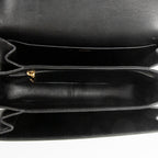 Shoulder Bag Classique Triomphe Crossbody Black Calfskin Leather