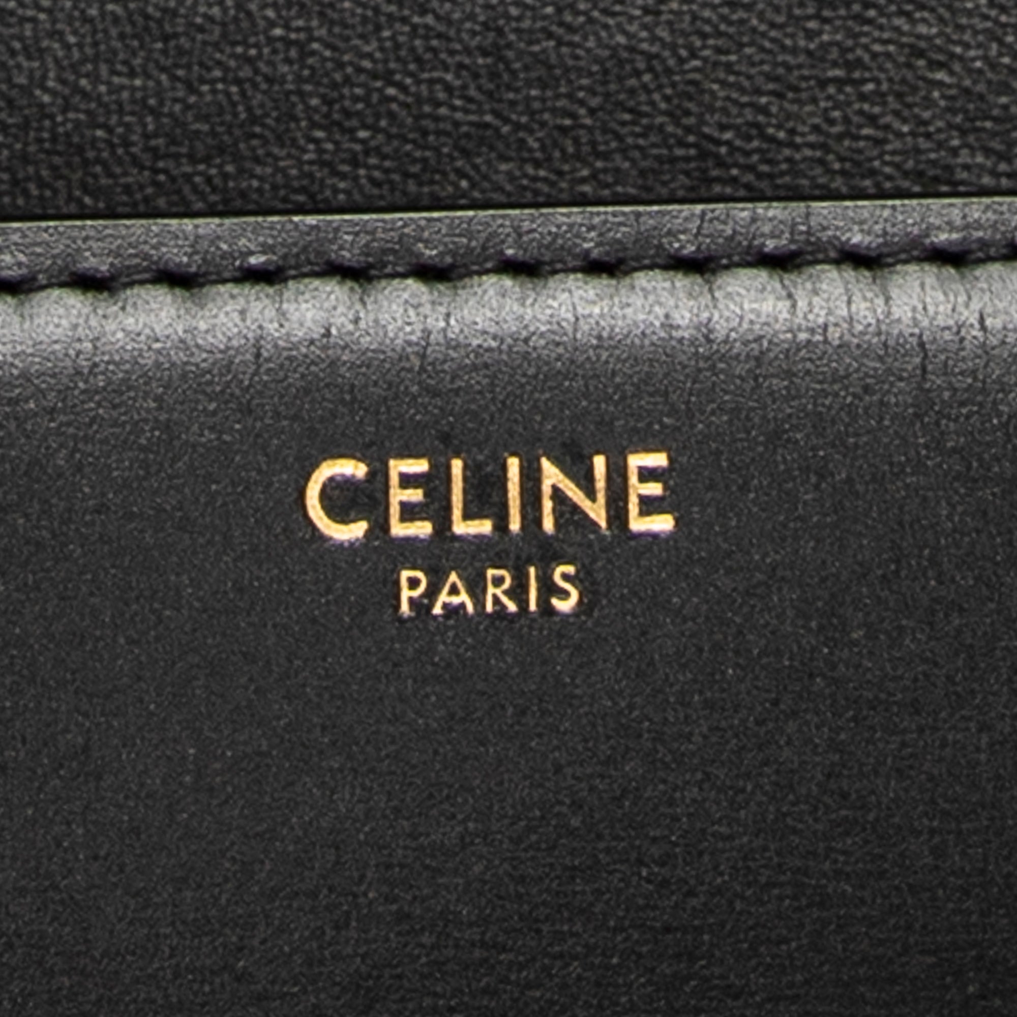 Shoulder Bag Classique Triomphe Crossbody Black Calfskin Leather