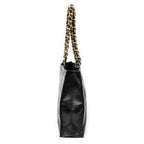 Shoulder Bag Vintage CC Large Chain Tote Black Lambskin Leather