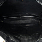 Shoulder Bag Vintage CC Large Chain Tote Black Lambskin Leather