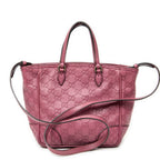 Shoulder Bag Small Bree 2-Way Tote Purple Guccissima Leather