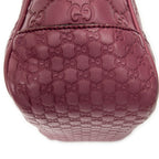 Shoulder Bag Small Bree 2-Way Tote Purple Guccissima Leather