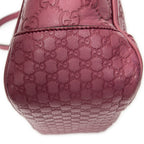 Shoulder Bag Small Bree 2-Way Tote Purple Guccissima Leather