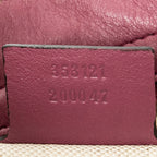 Shoulder Bag Small Bree 2-Way Tote Purple Guccissima Leather