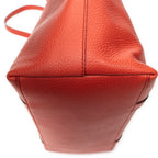 Shoulder Bag Medium GG Charm Dome Satchel Red Grained Calfskin Leather