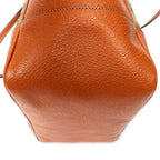 Shoulder Bag Bree Tote Orange Monogrammed Canvas
