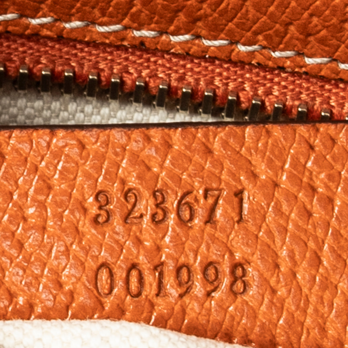 Shoulder Bag Bree Tote Orange Monogrammed Canvas