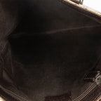 Handbag Flat Tote Brown Supreme Coated Canvas