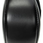 Shoulder Bag Small Bamboo Diva Top Handle Black Calfskin Leather