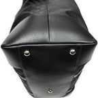 Shoulder Bag Web Collapsible Weekender Black Monogrammed Nylon Canvas