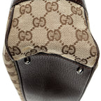 Shoulder Bag Jacquard Tote Beige Monogrammed Canvas