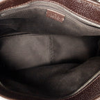 Shoulder Bag Jacquard Tote Beige Monogrammed Canvas