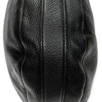 Shoulder Bag Large Jungle Flap Messenger Black Grained Calfskin Leather