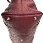 Shoulder Bag Medium Bamboo Bar Tote Burgundy Guccissima Leather