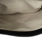 Shoulder Bag New Small Jackie 1961 Black Monogrammed Denim Canvas