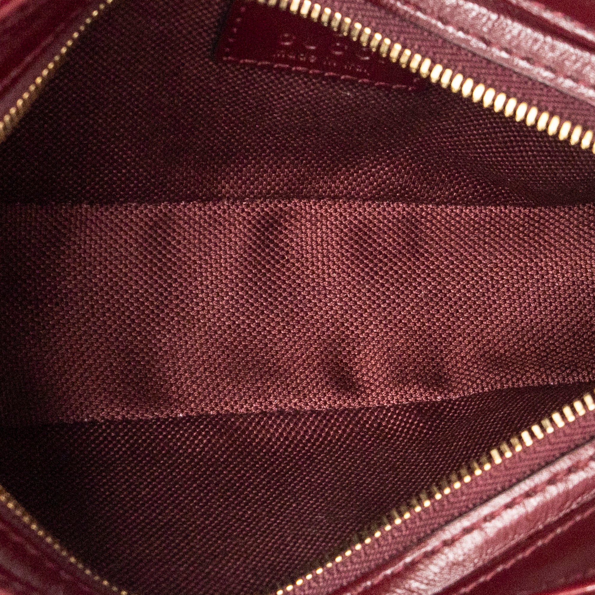 Shoulder Bag Mini Moon Side Hobo Burgundy Optical GG Printed Leather