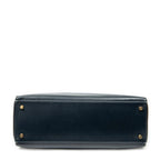 Shoulder Bag Kelly Retourne 35 Navy Box Leather