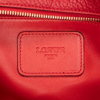 Handbag Amazona 36 Red Grained Calfskin Leather