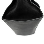 Shoulder Bag Medium Trapeze Black Grained Calfskin Leather