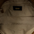 Shoulder Bag Baguette Chain Flap Tan Calfskin Leather