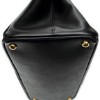 Shoulder Bag Large Galleria Double Zip Tote Black Saffiano Leather