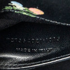 Shoulder Bag Medium Kate Black Floral Print Calfskin Leather