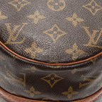 Handbag Papillon 30 Brown Monogram Canvas