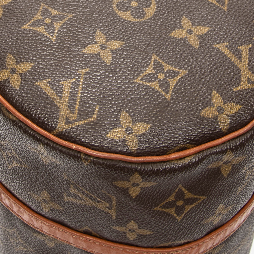 Handbag Papillon 30 Brown Monogram Canvas